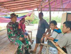 Babinsa Koramil 420-04/Sarolangun Imbau Keamanan Menjelang Idul Fitri