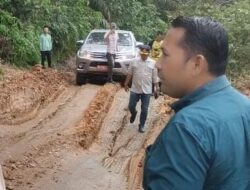 Bupati H M Syukur Tnjau Jalan Tabir Timur dan Tabsel kesulitan Transformasi yang Dirasakan Masyarkat Kami Ingin Rasakan