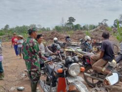 Babinsa Lakukan Komsos dengan Petani untuk Dukung Ketahanan Pangan