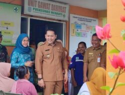 Bupati H M Syukur Launching Germas dan Cek Kesehatan Gratis Difokuskan di Puskesmas Desa Meranti, Renah Pamenang
