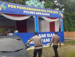 Polres Merangin Pastikan Kesiapan 100%, Untuk Pengamanan Lebaran 2025
