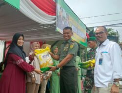 Bazar Ramadhan Meriah Kodim 0420/Sarko, Menyambut Idul Fitri 1446H-2025,M Ujud Nyata TNI Selalu Dengan Masyarakat
