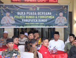 Polres Bungo Jelang PSU ajak Forkopimda, Ormas, LSM serta Jurnalis Bersinergi Menjaga Keamanan 