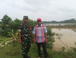 Laksanakan Patroli Cek Debit Air Antisipasi Banjir Menjelang Idul Fitri