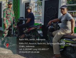 Babinsa Pastikan Arus Mudik Lebaran 2025 Aman dan Tertib
