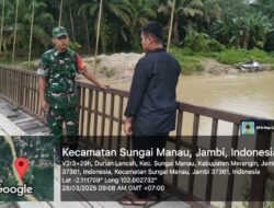 Patroli Bansor dan Cek Debit Air untuk Antisipasi Banjir dan Tanah Longsor di Sungai Manau