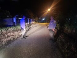 Polres Sarolangun Intensifkan Patroli Malam ke Rumah Warga yang Ditinggal Mudik