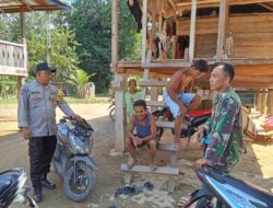 Dandim 0420/Sarko dan Forkopimda Kabupaten Sarolangun ke Pos PAM Lebaran di wilayah Sarolangun