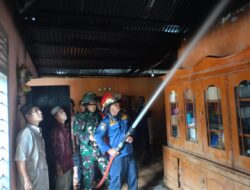 Sinergitas TNI dan Damkar dalam Mengatasi Kebakaran Rumah