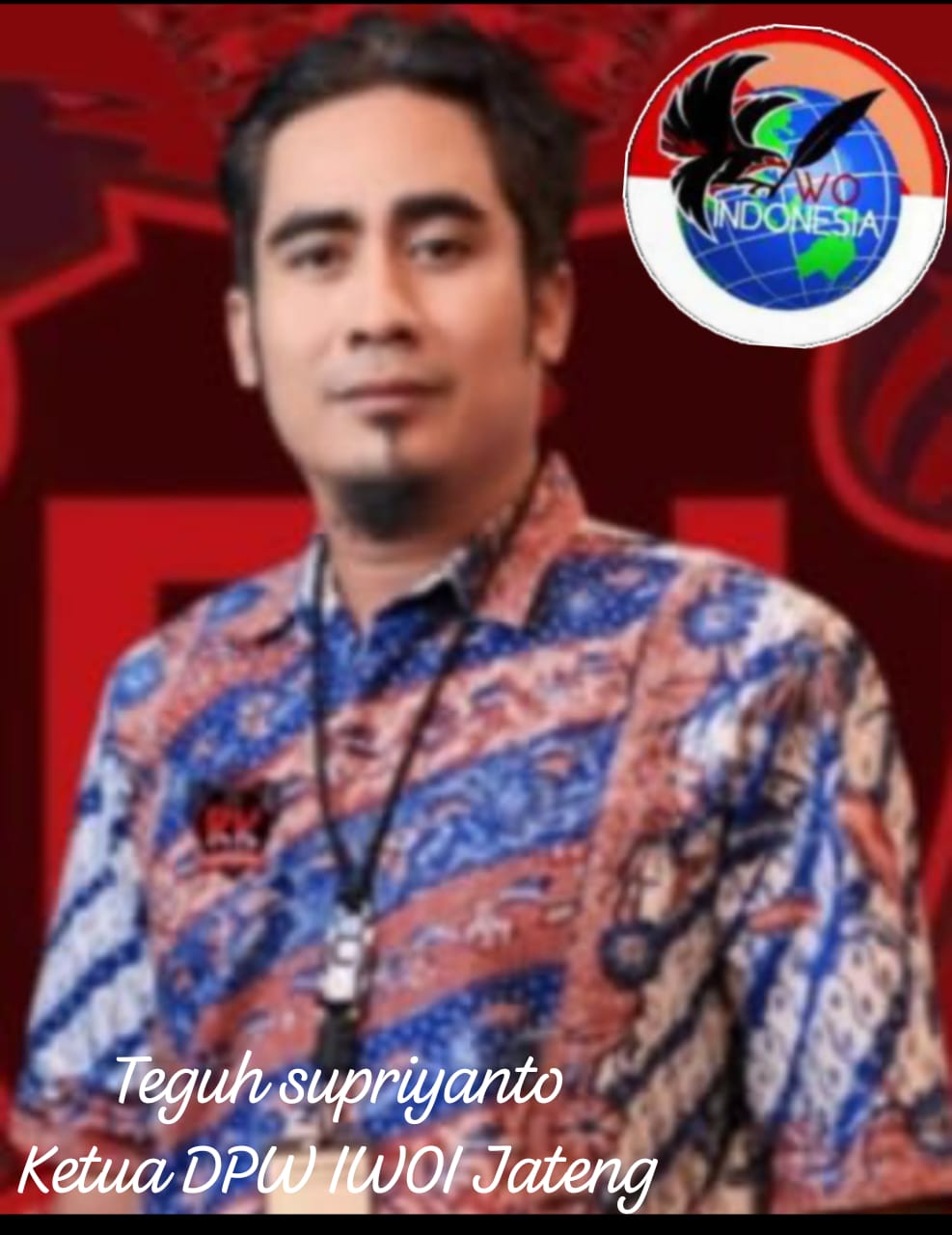 Ketua IWOI Jateng Angkat Bicara Kasus Dua  Oknum  Wartawan Yang Terancam Pasal 368 KUHP