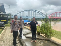 Kapolres Sarolangun Cek Kesiapan Lomba Pacu Perahu, Paddock agar didampingi Bhabinkamtibmas.