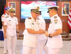 Danlanal Bintan Hadiri Sertijab Danlanal Tanjung Balai Karimun