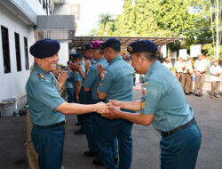 Pangkalan TNI AL Bandung Gelar Halalbihalal Usai Laksanakan Cuti Bersama Lebaran Idul Fitri 1446 H/2025 M