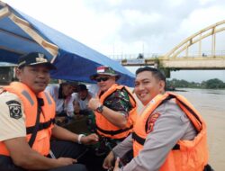 Dandim Diwakili Pabung Kodim 0420/Sarko Laksanakan Pengamanan Balumbo Biduk Hari ke-2 di Kabupaten Sarolangun