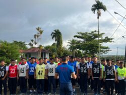 Syarat UKP dan Jaga Kebugaran Prajurit Benteng Laut Perkasa, Lanal Dabo Singkep Laksanakan Tes Kesamaptaan Jasmani