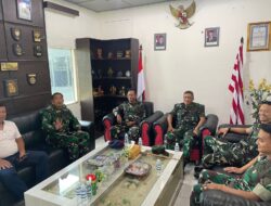 Danlanal Bintan Terima Kunjungan Dansatrad 213 Tanjungpinang