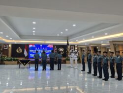 Danlanal Bintan Hadiri Serah Terima Jabatan Inspektorat Koarmada I