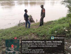 Patroli Pinggir Sungai Bersama Masyarakat Dilakukan Untuk Mengantisipasi Bencana Banjir