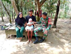 Peran Aktif Babinsa Koramil 420-02/Limun Laksanakan pendampingan Percepatan penurunan Stunting