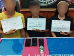 Tiga Pengedar Sabu ditangkap Satresnarkoba Polres Tebo Di Rimbo Bujang
