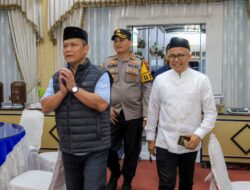 Pjs Bupati Pasaman H.Edi Dharma, Dampingi Ketua Bawaslu Pusat, Kapolda Sumbar Danrem 032 Wrb Monitoring pelaksanaan PSU Pasaman