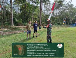 Babinsa Komsos Bersama Pemuda Diwilayah Binaan Dan Olah Raga Supaya Silaturahmi Tetap Terjaga