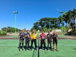 Kapolres Tanggamus Dukung dan Hadiri Kegiatan Tennis Season For Beginner
