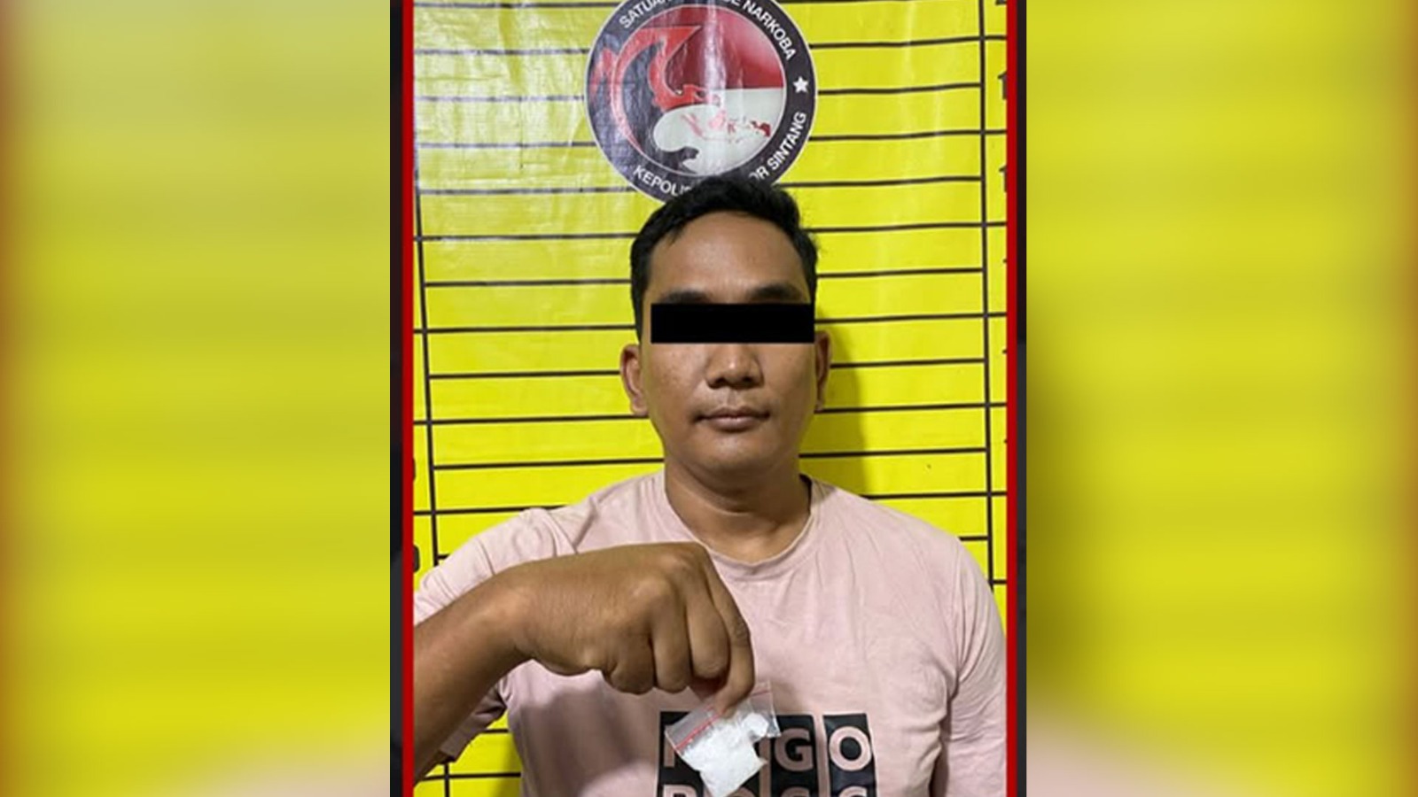 Polres Sintang Tangkap Tersangka Narkoba di Kontrakan Jalan YC. Oevang Oeray