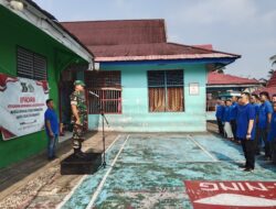 Pasi Ops Kodim 0420/Sarko, Lettu Inf Hengki, wakili Dandim 0420/Sarko, Letkol Inf Suyono, S.Sos, sebagai Inspektur Upacara, Nasionalisme bagi Warga Binaan Lapas Bangko