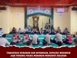 Kapolres Merangin Menegaskan Pentingnya Membangun Mental Spiritual sebagai Pondasi dalam Pelaksanaan Tugas sehari-hari.