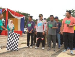 Ramai-ramai Ikuti Kampanye Gerakan Penyakit Prioritas Bupati, Wabup dan Sekda Skrining Kebugaran Jasmani
