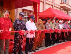 Sinergi di Negeri Seribu Kubah, Danlanal Dumai Laksanakan Kunker ke Kabupaten Rokan Hilir