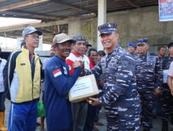 Garda Terdepan Pengamanan Perbatasan, Danlanal Dumai Laksanakan Bakti Sosial dan Pastikan Kesiapsiagaan Pos TNI AL di Perbatasan