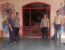 Polres Tanggamus Lakukan Pengecekan Keamanan Jelang Perayaan Waisak 2569 BE di Vihara Dharma Agung