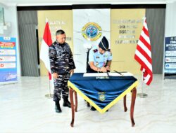 Pererat Silaturahmi dan Sinergitas, Komandan Lantamal I Terima Kunjungan Komandan Kosek I Medan