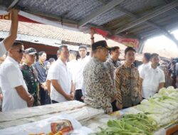 Wagub Erwan Dampingi Wapres Gibran Tinjau Sejumlah Program Strategis di Indramayu