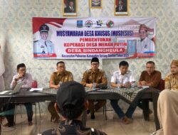 Desa sindangheula resmi menggelar musyawarah desa (musdesus)