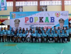 Kapolres Tanggamus Dukung Penuh Pembinaan Atlet Muda di Ajang POPKAB 2025