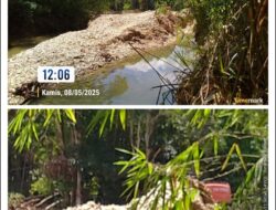 Masyarakat Merasa Dirugikan Oleh Oknum Kades Sungai Maram yang Mengkomersilkan Material Galian ‘C’ Secara Diam – diam Kepada PT. ASLT