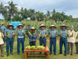Lanal Dabo Singkep Komitmen Dalam Mendukung Program Ketahanan Pangan Nasional