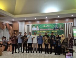 Kapolres Tebo Hadiri Silaturahmi Dan Kenal Dandim 0416/Bute Bersama Forkopimda