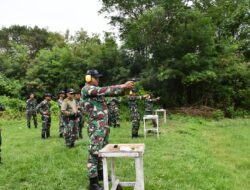 Asah Naluri Tempur, Prajurit KRI Torani-860 Laksanakan Latihan Menembak
