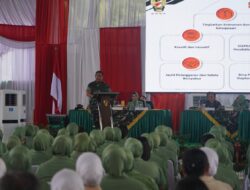 Dandim 0420/Sarko Sambut Kasad Jenderal TNI Maruli Simanjuntak, M. Sc. di Korem 042/Gapu Jambi