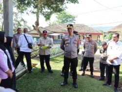 Polres Tanggamus Nilai Penerapan Pekarangan Pangan Bergizi di KWT Dahlia Gisting Atas, Fokus pada 5 Aspek Utama