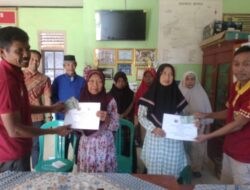 Pemerintah Pekon Sidorejo Kecamatan Sumberejo bagikan Bantuan Langsung Tunai (BLT) Kepada 12 Keluarga Penerima Manfaat (KPM)