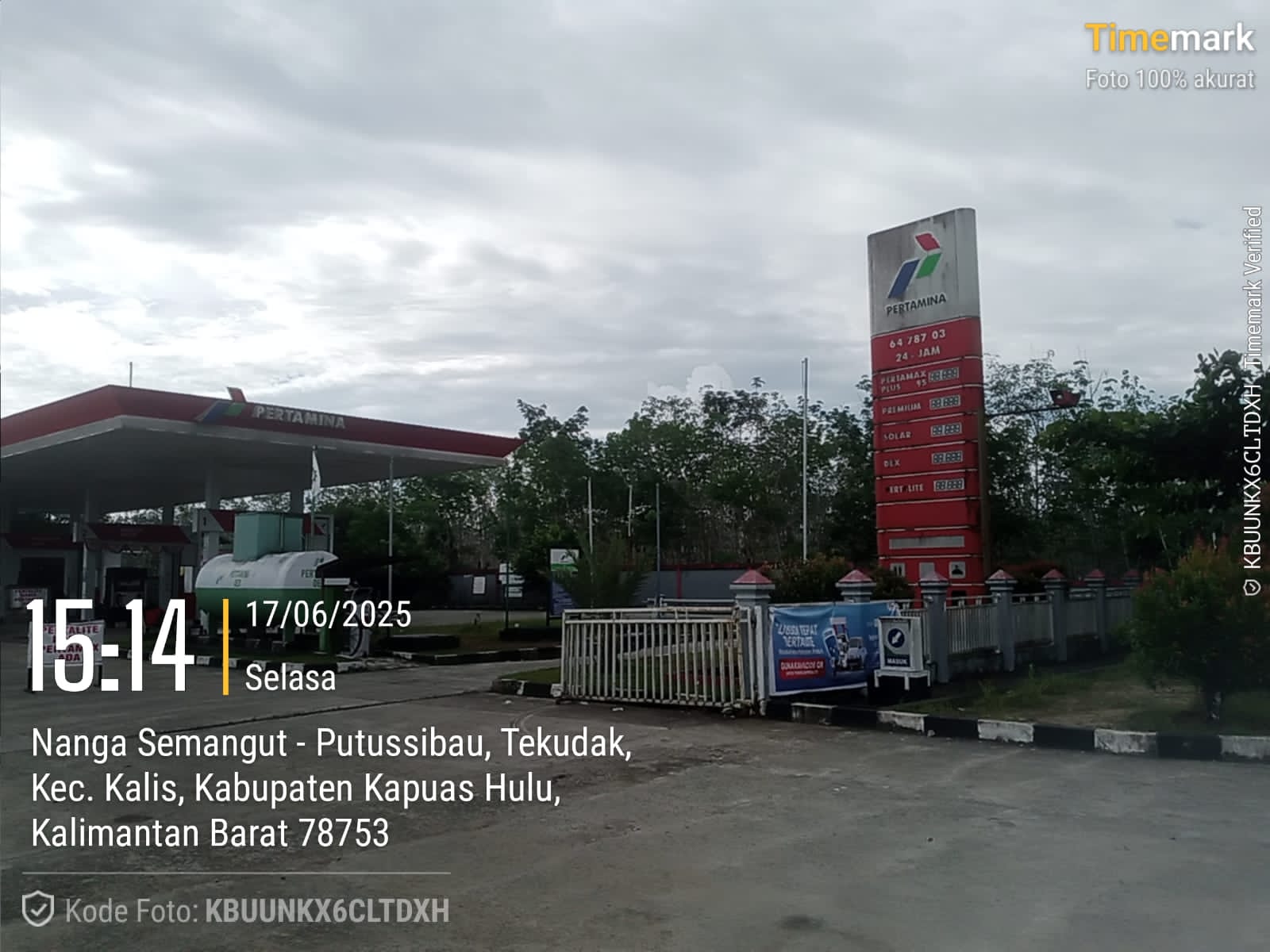 Pihak SPBU 64.787.03 Tekudak Membantah Tudingan Pemberitaan: Tidak Ada Penyalahgunaan BBM Subsidi, Pengisian Sesuai Ketentuan