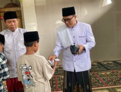 Perkuat selaturahmi ,kades sindangheula laksanakan jumling dan beri santunan di kampung ciwatu