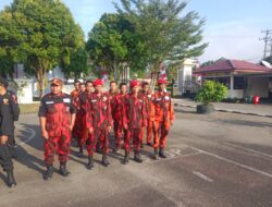 MPC Pemuda  Pancasila Kabupaten Tebo Menghadiri Hari Bhayangkara Ke -79 Di Lapangan Mapolres Tebo