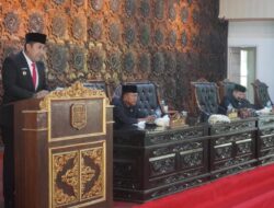 Bupati H M Syukur Sampaikan RPD Pelaksanaan APBD 2024· Pada Paripurna Pertama DPRD Merangin