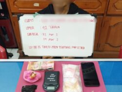 Residivis Kasus Narkoba Kembali Diamankan Satresnarkoba Polres Tebo